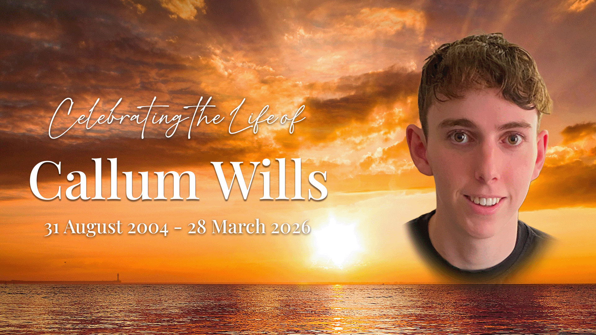 Portrait of Callum Wills