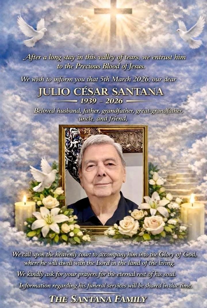 Tribute photograph for Julio Cesar Santana