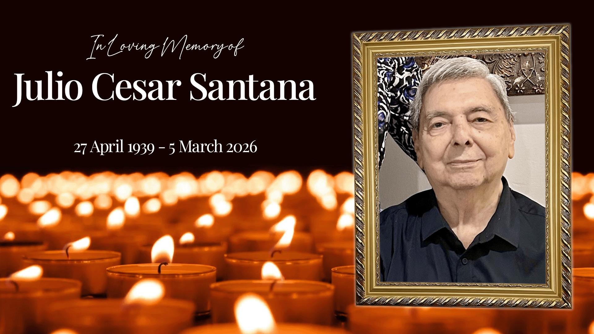 Portrait of Julio Cesar Santana