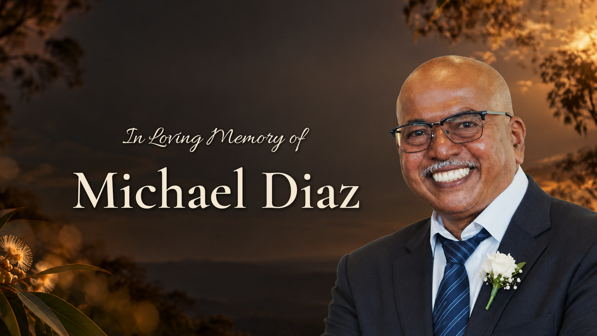 Portrait of Michael Diaz