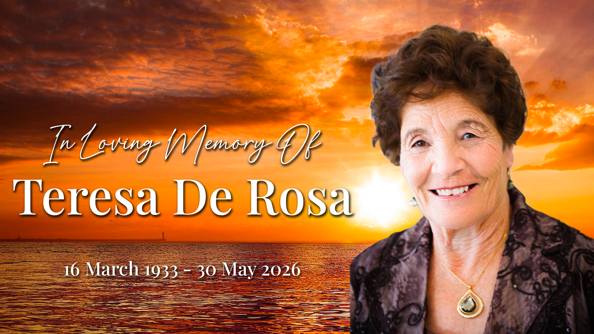 Portrait of Teresa De Rosa